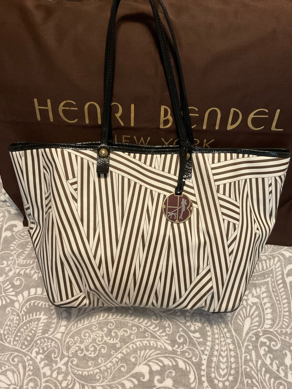 Henri Bendel Disturbed Pattern Tote